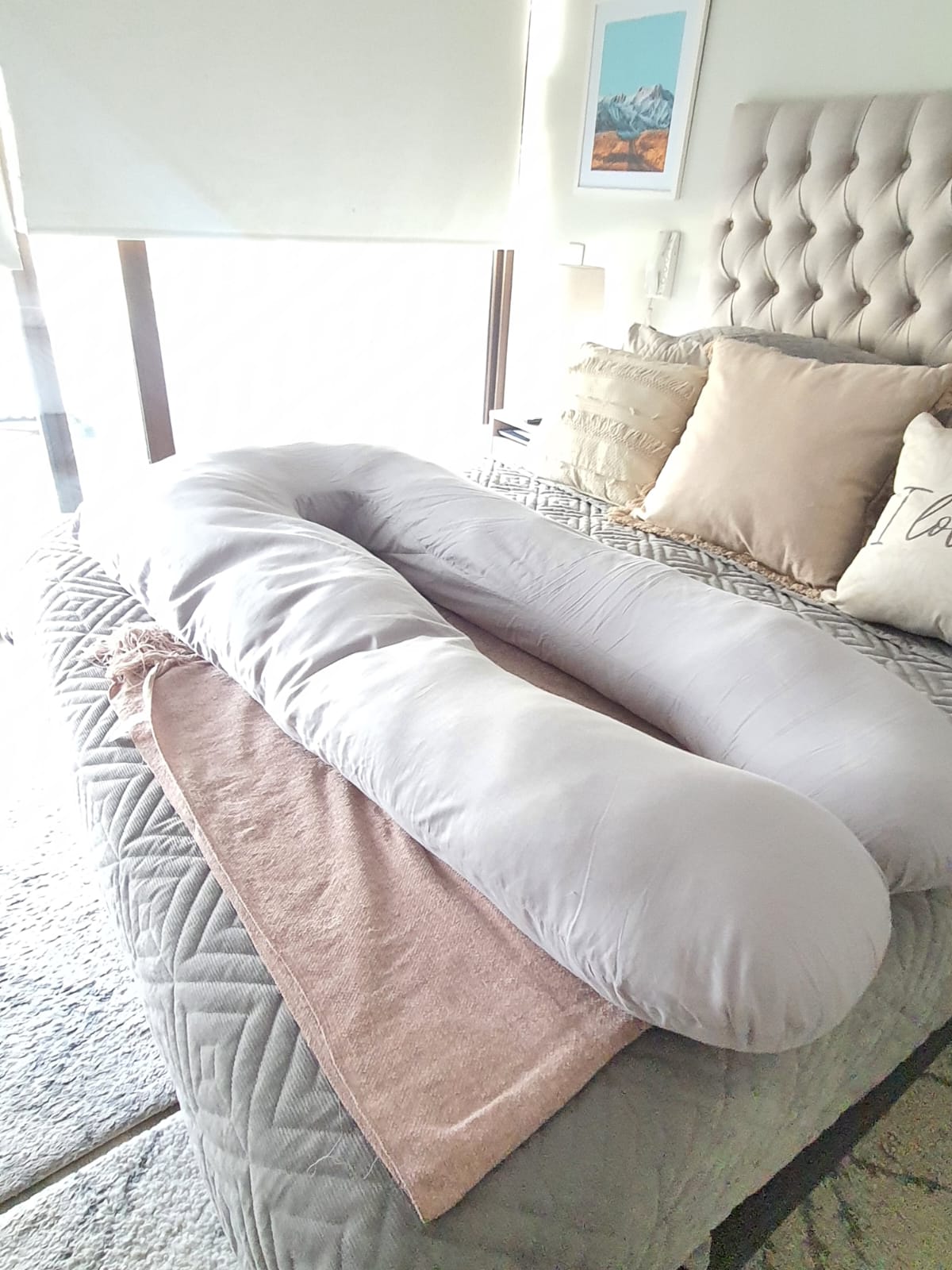 (#PG3600) Cojín de lactancia. Marca Dormilones