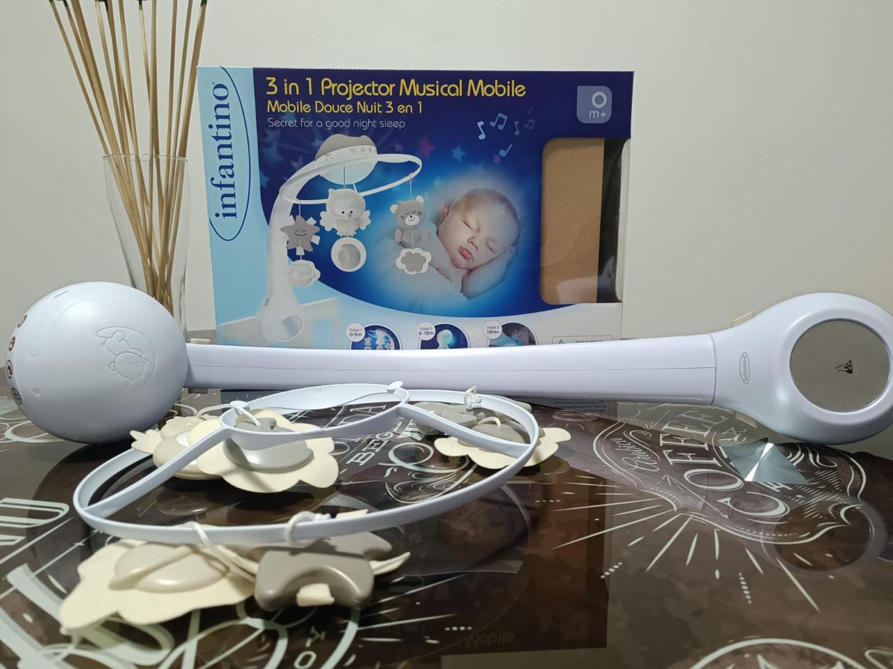 (#PG3615) Móvil para cuna. Marca Infantino