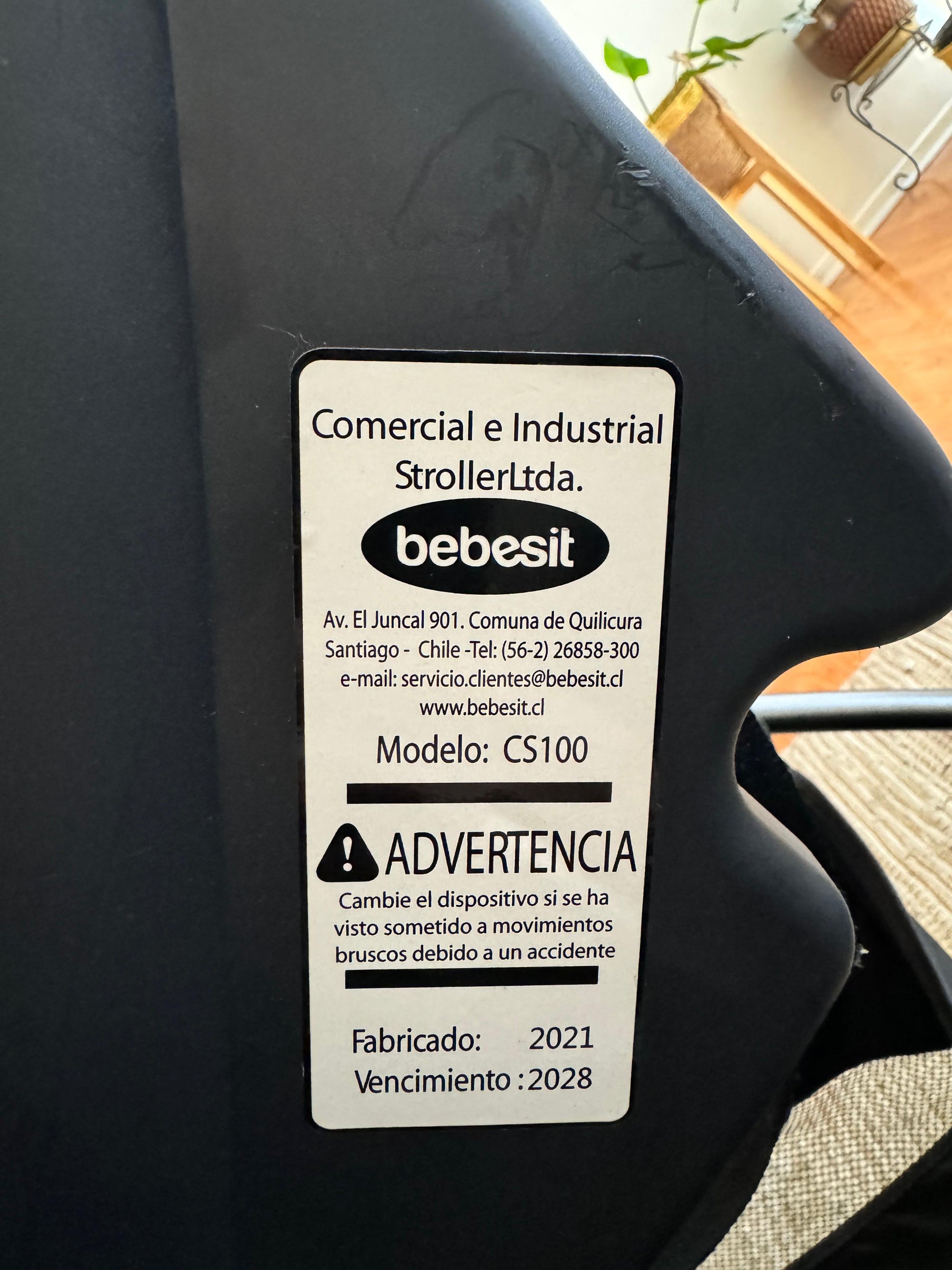 (#PG3616) Coche Travel System. Marca Bebesit