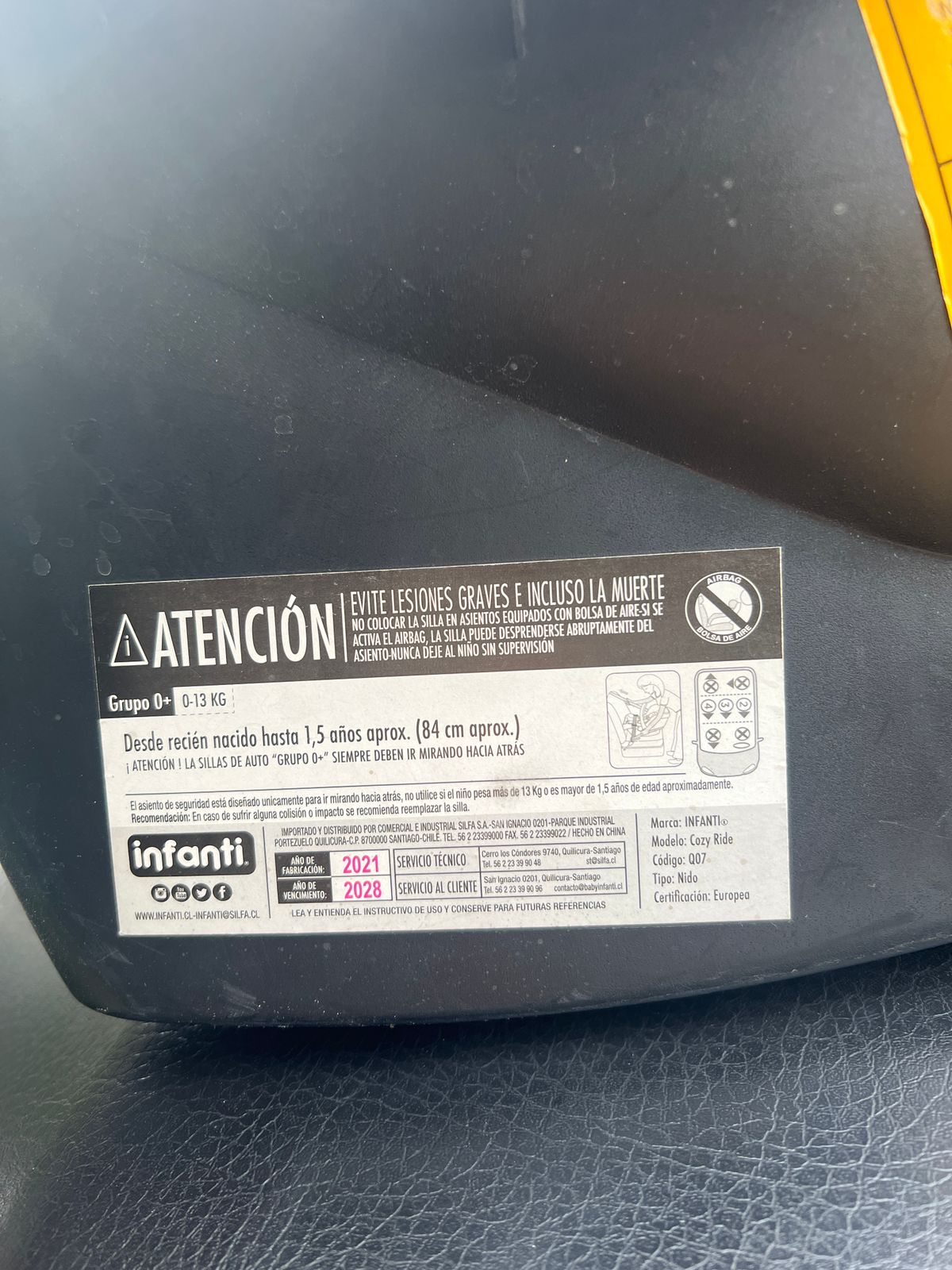 (#PG3618) Coche Travel System. Marca Infanti