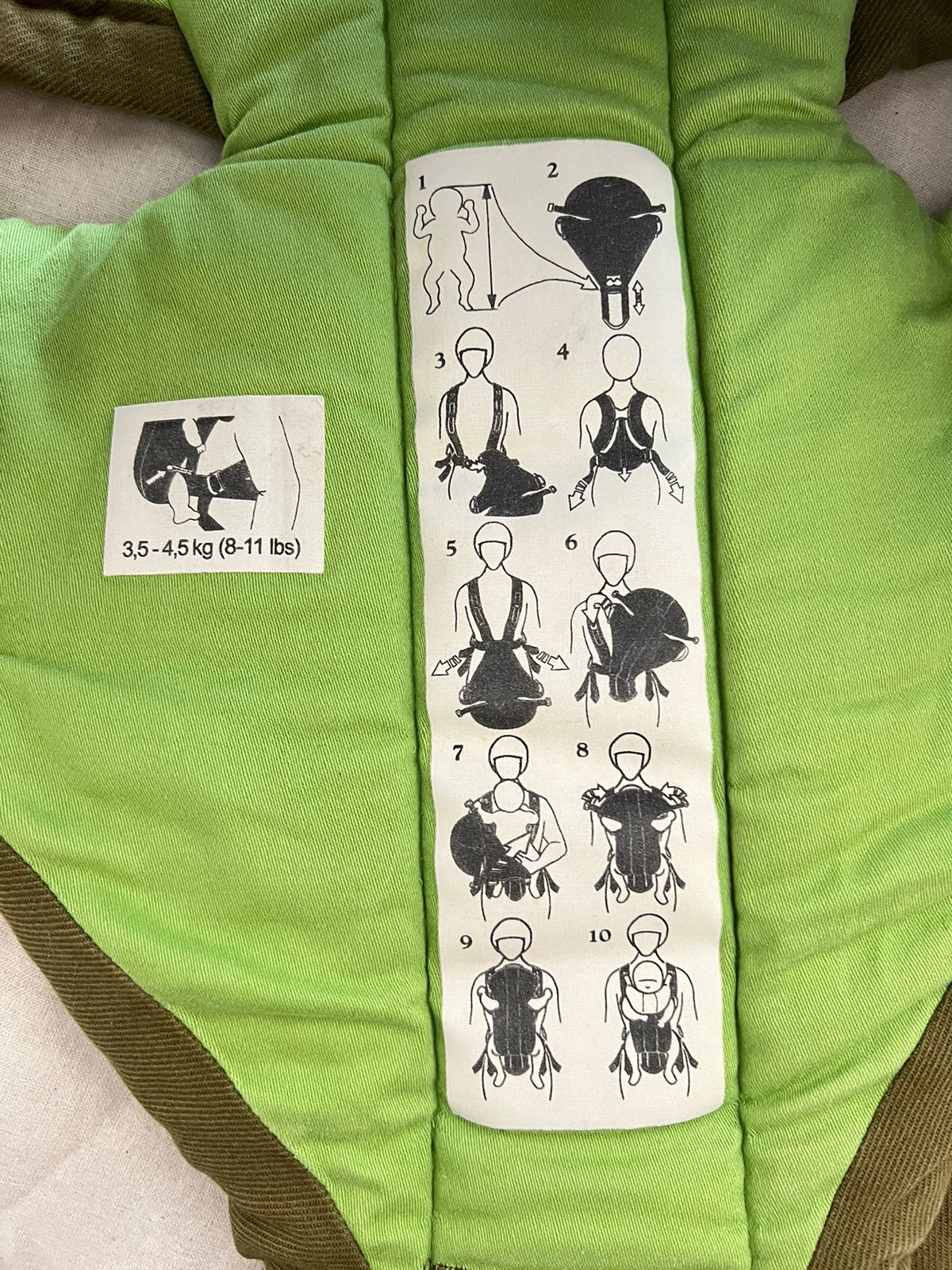 (#PG3657) Portabebé. Marca Baby Bjorn