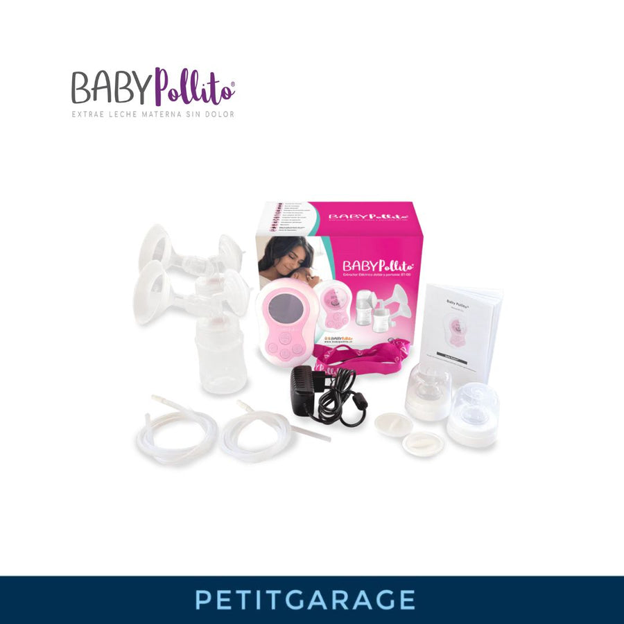 (#PG3655) Extractor de leche eléctrico. Marca Baby Pollito