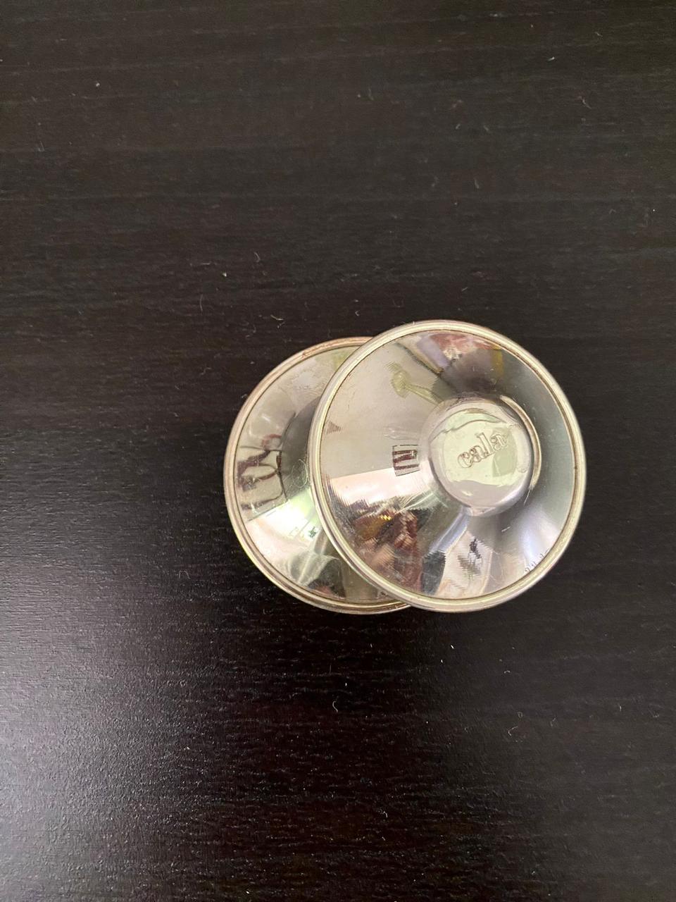 (#PG3665) Copitas de plata. Marca Moogco Silver