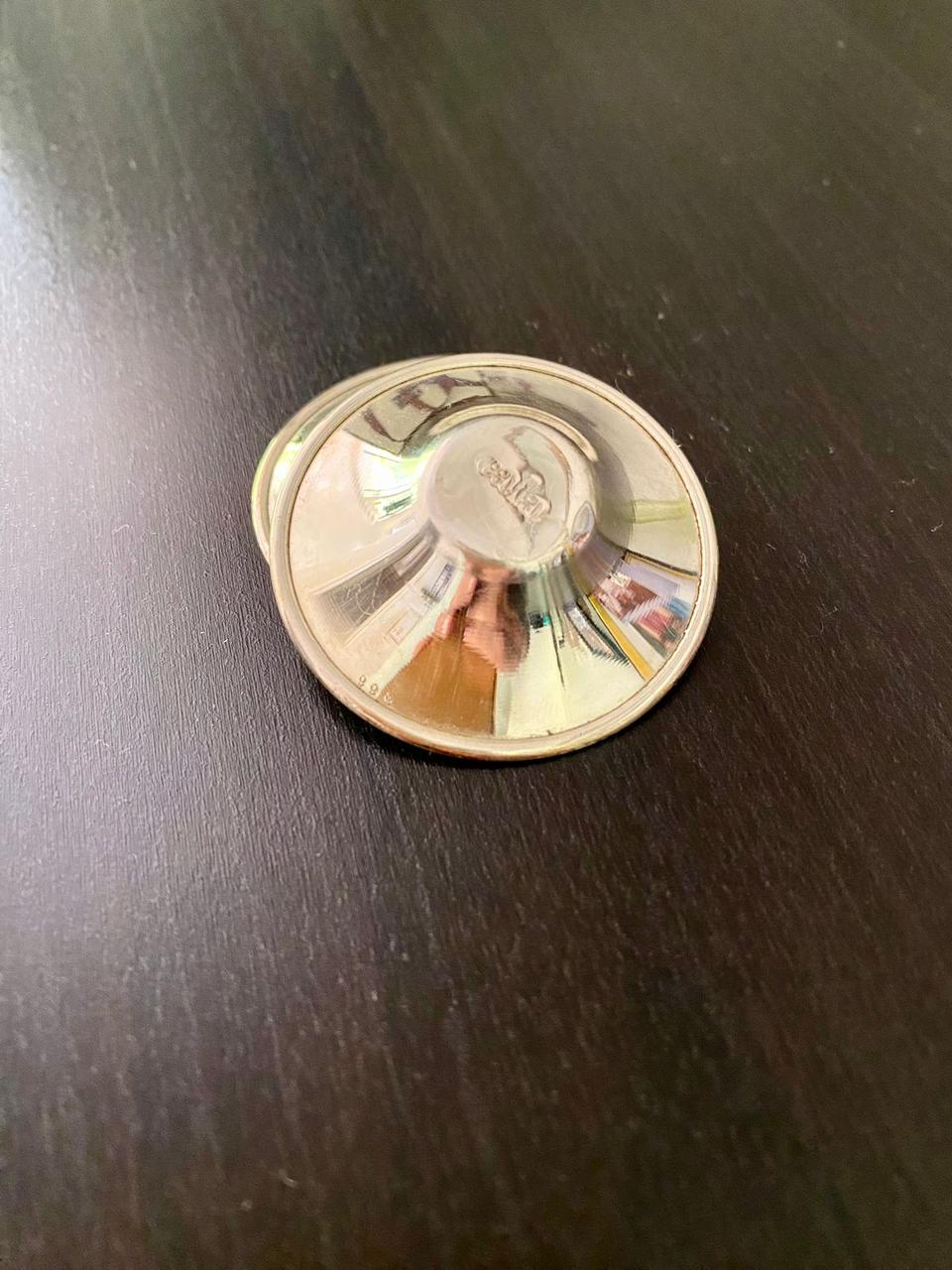 (#PG3665) Copitas de plata. Marca Moogco Silver