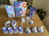 (#PG3684) Extractor de leche eléctrico + Copas + Botellas. Marca Lansinoh