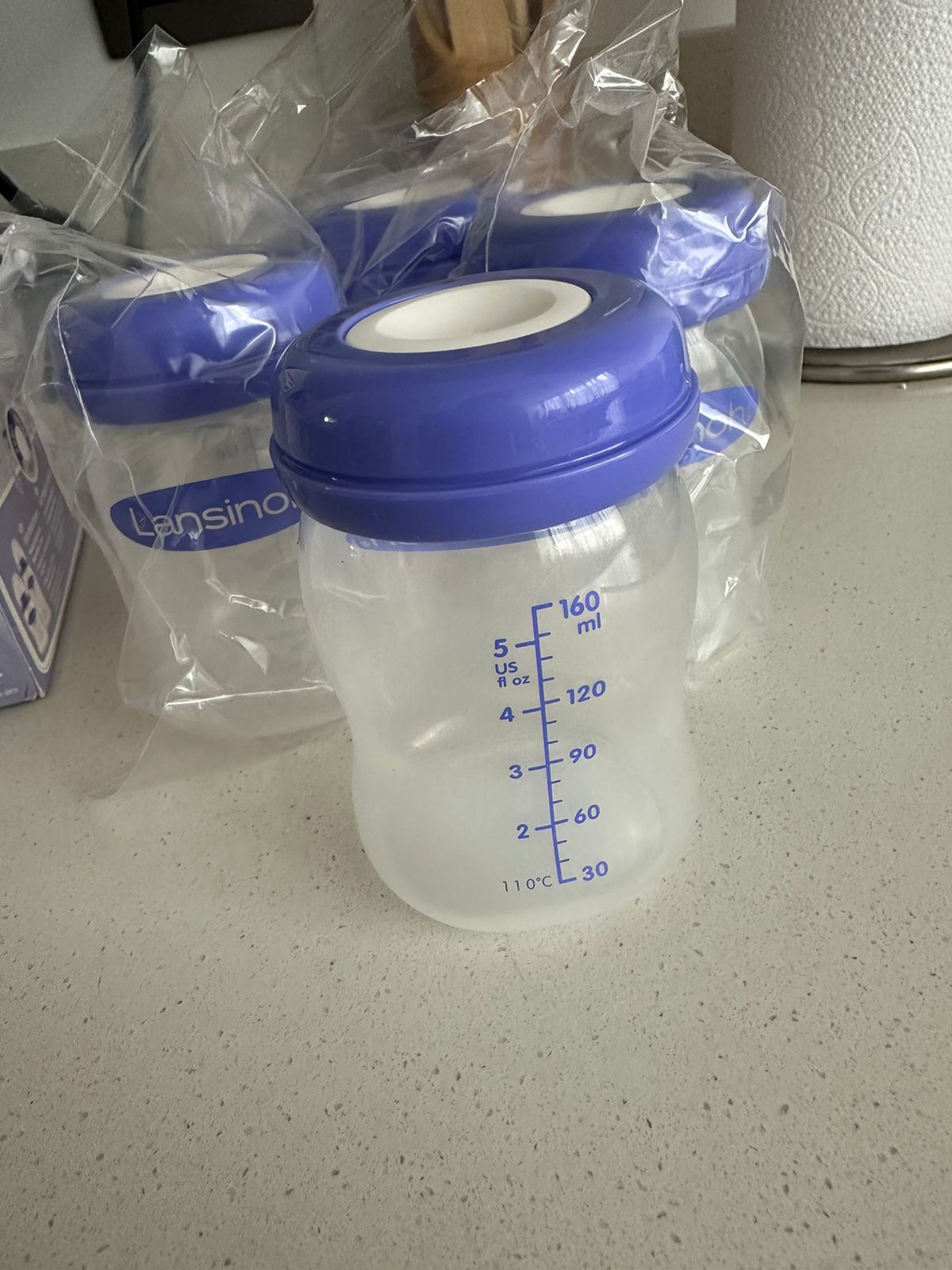 (#PG3684) Extractor de leche eléctrico + Copas + Botellas. Marca Lansinoh