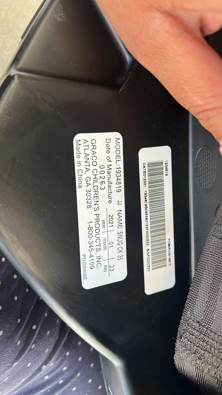 (#PG3727) Coche Travel System. Marca Graco