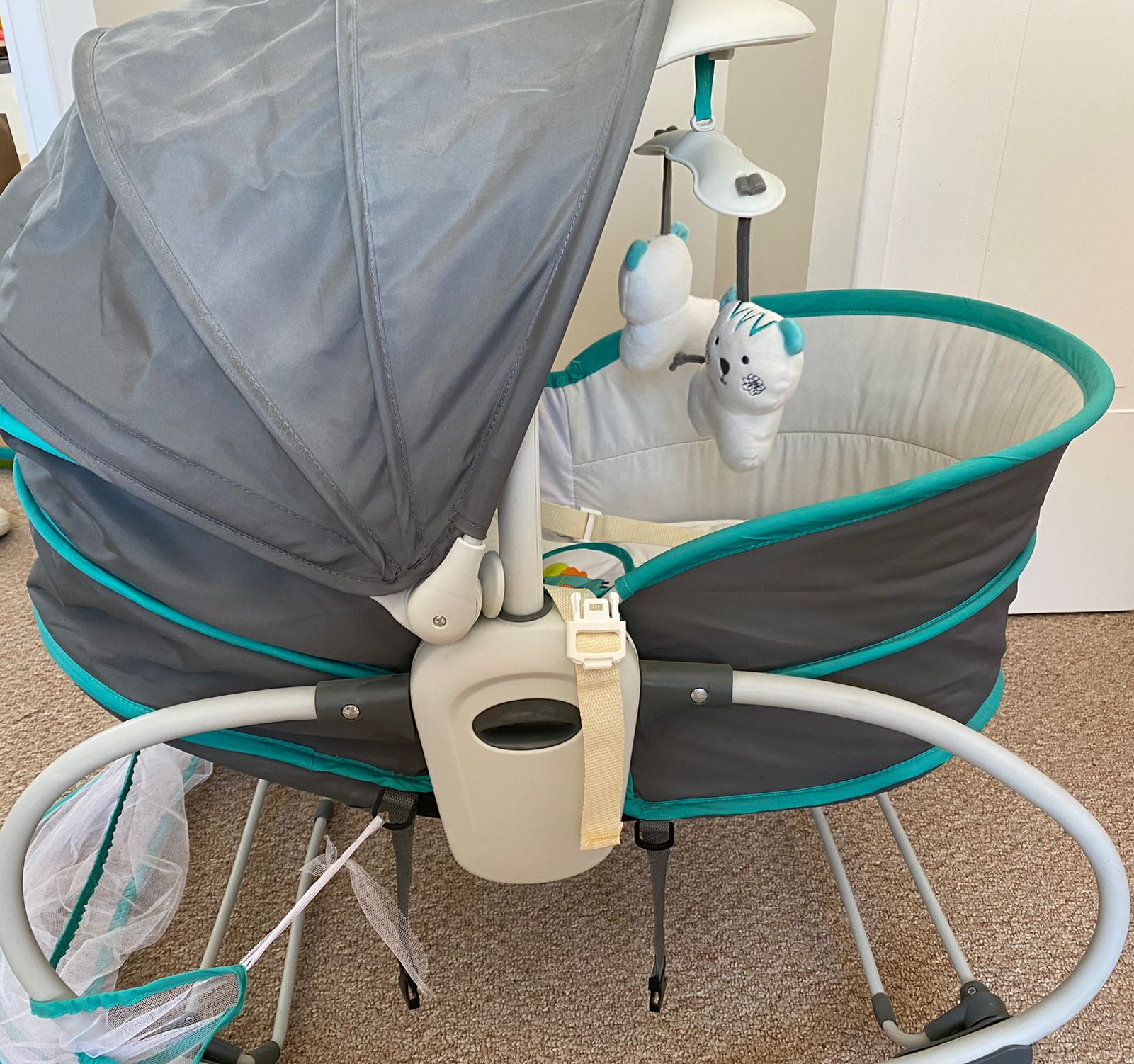 (#PG3737) Silla nido mecedora. Marca Infanti