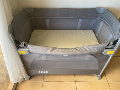 (#PG3756) Cuna Colecho + Set de cuna + Colchón. Marca Joie, Infanti y Drimkip