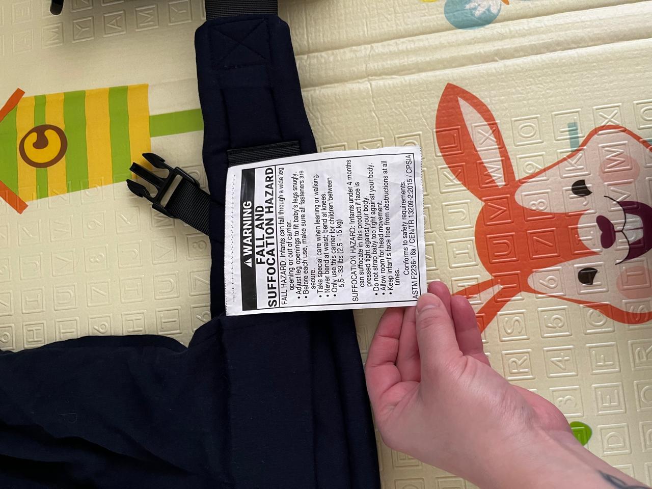 (#PG3787) Portabebé modelo Neko Tiny. Marca Neko Slings