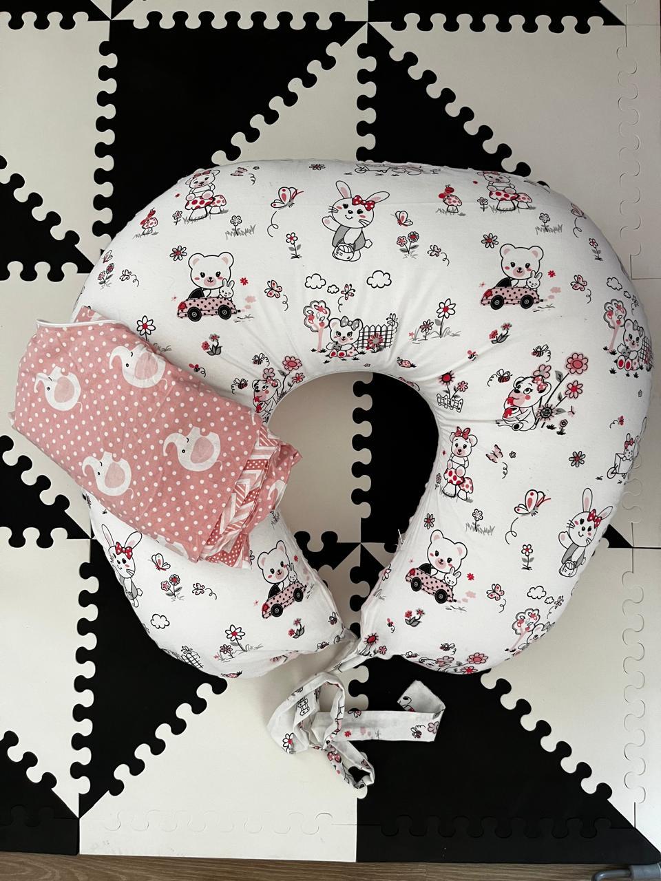 (#PG3790) Cojín de lactancia + Funda extra. Marca Genérica