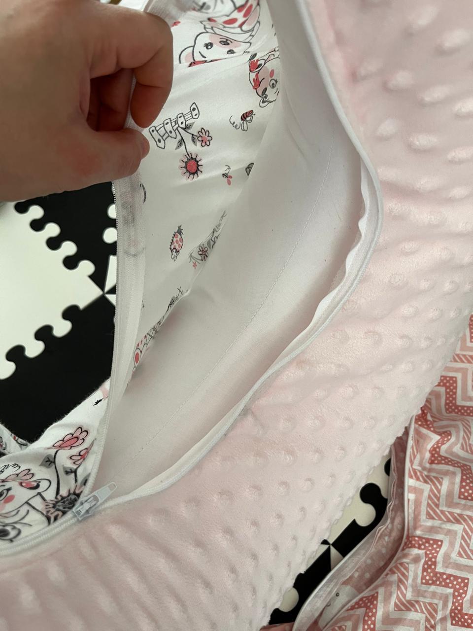 (#PG3790) Cojín de lactancia + Funda extra. Marca Genérica