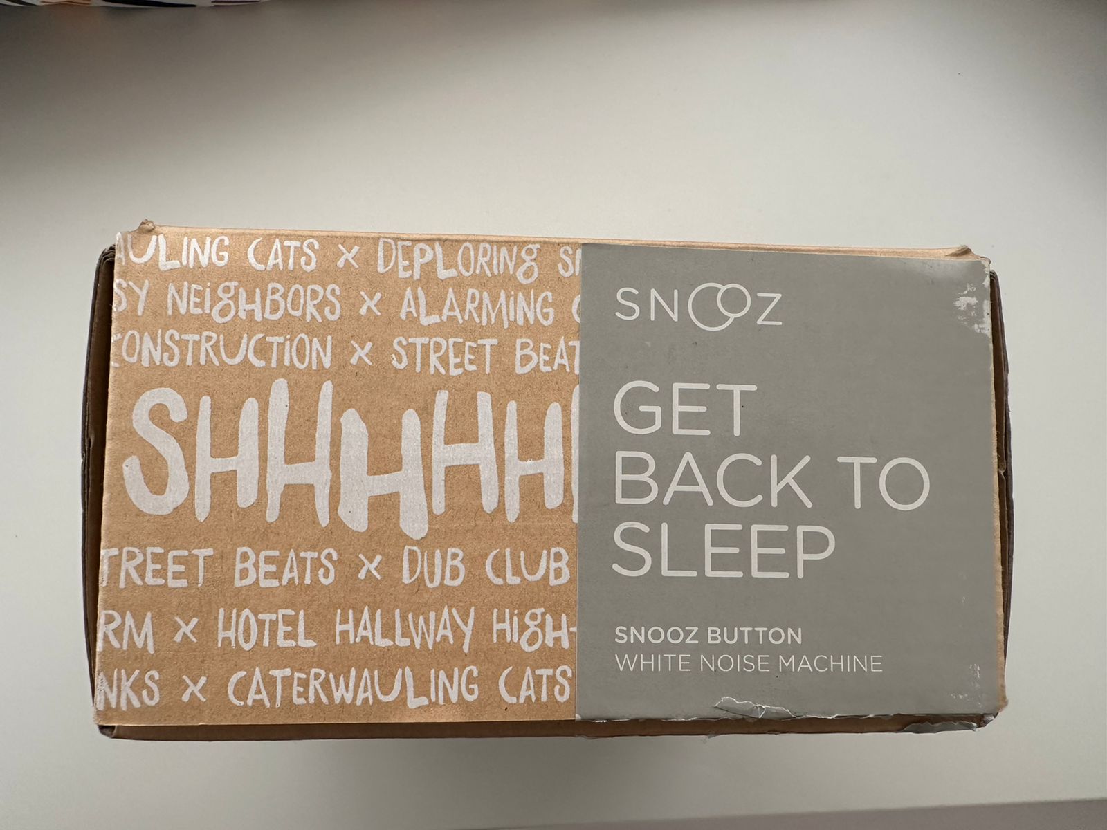 (#PG3820) Máquina de ruido blanco. Marca Snooz