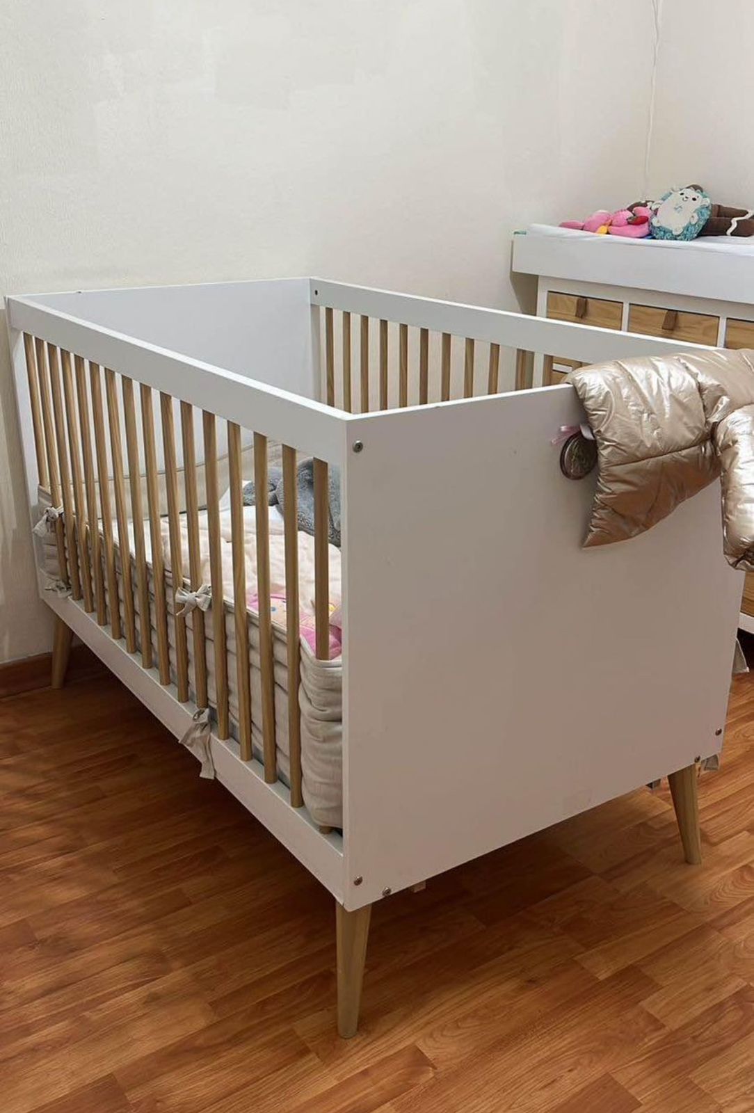 (#PG3829) Cuna de madera. Marca BBpro