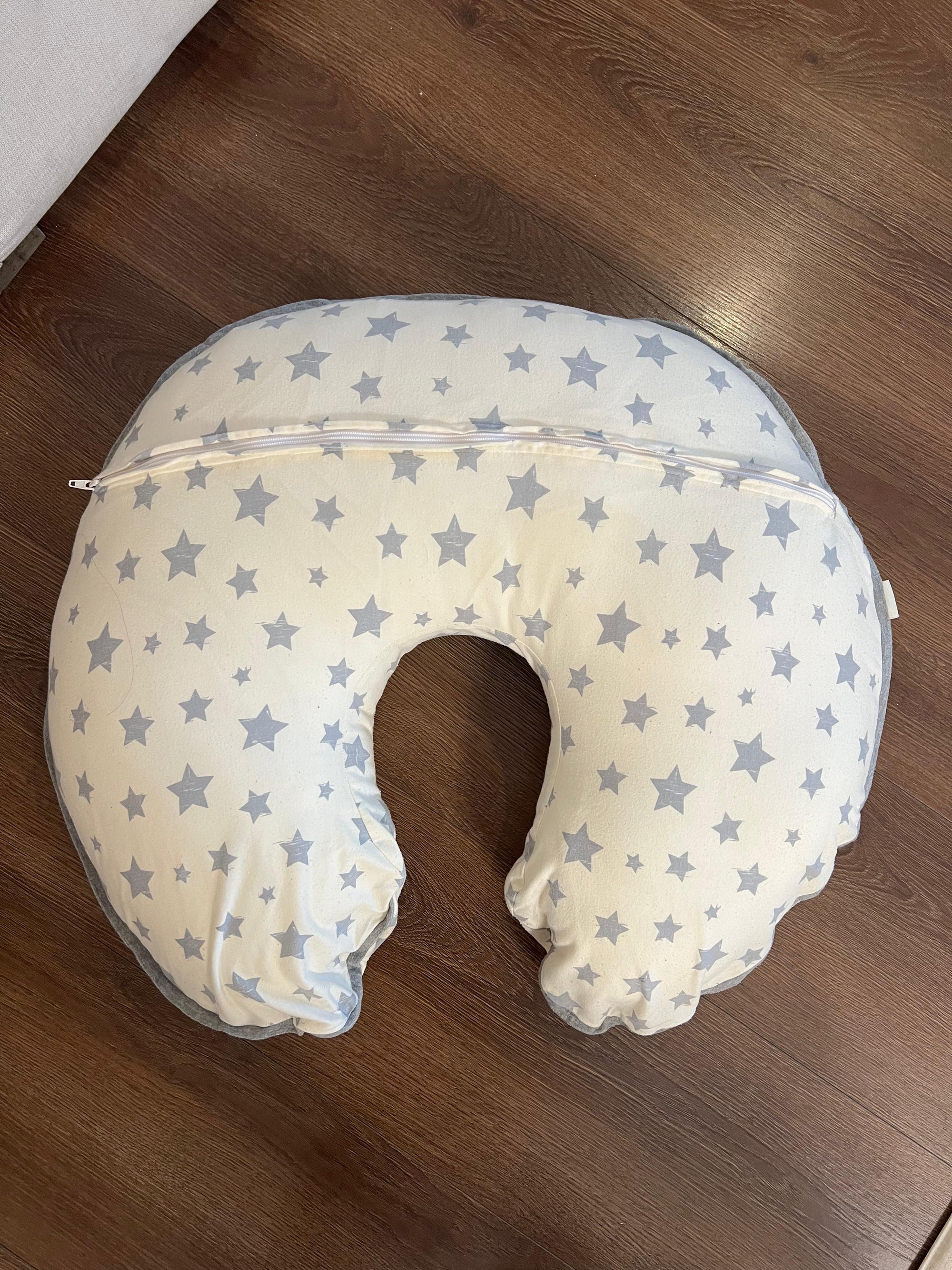 (#PG3832) Cojín de lactancia + Almohada maternal. Marca Nueve Lunas