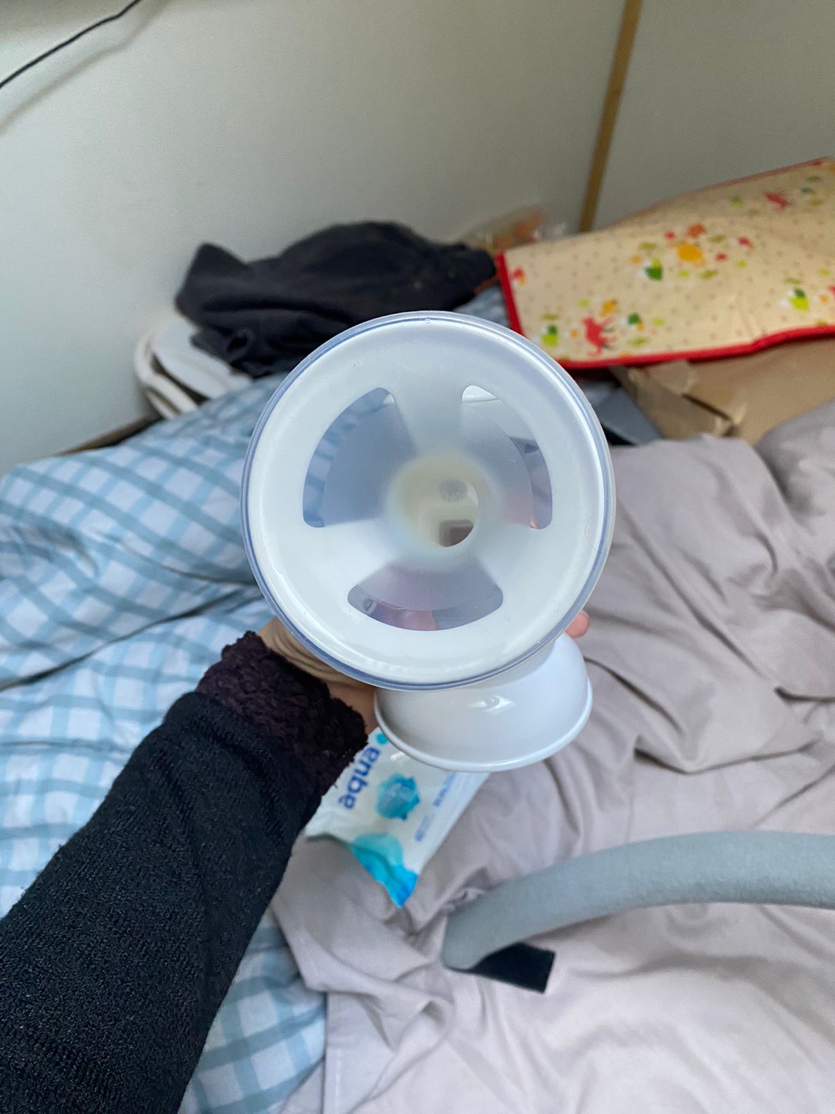 (#PG3847) Extractor de leche eléctrico. Marca Vital Baby