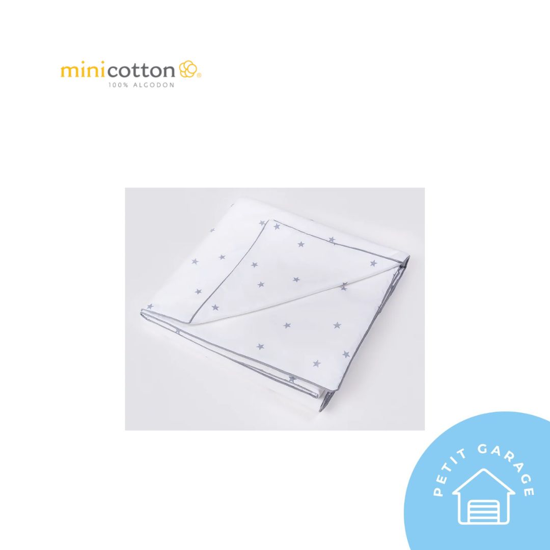 (#PG3866) Cubrecama para cuna. Marca Mini Cotton