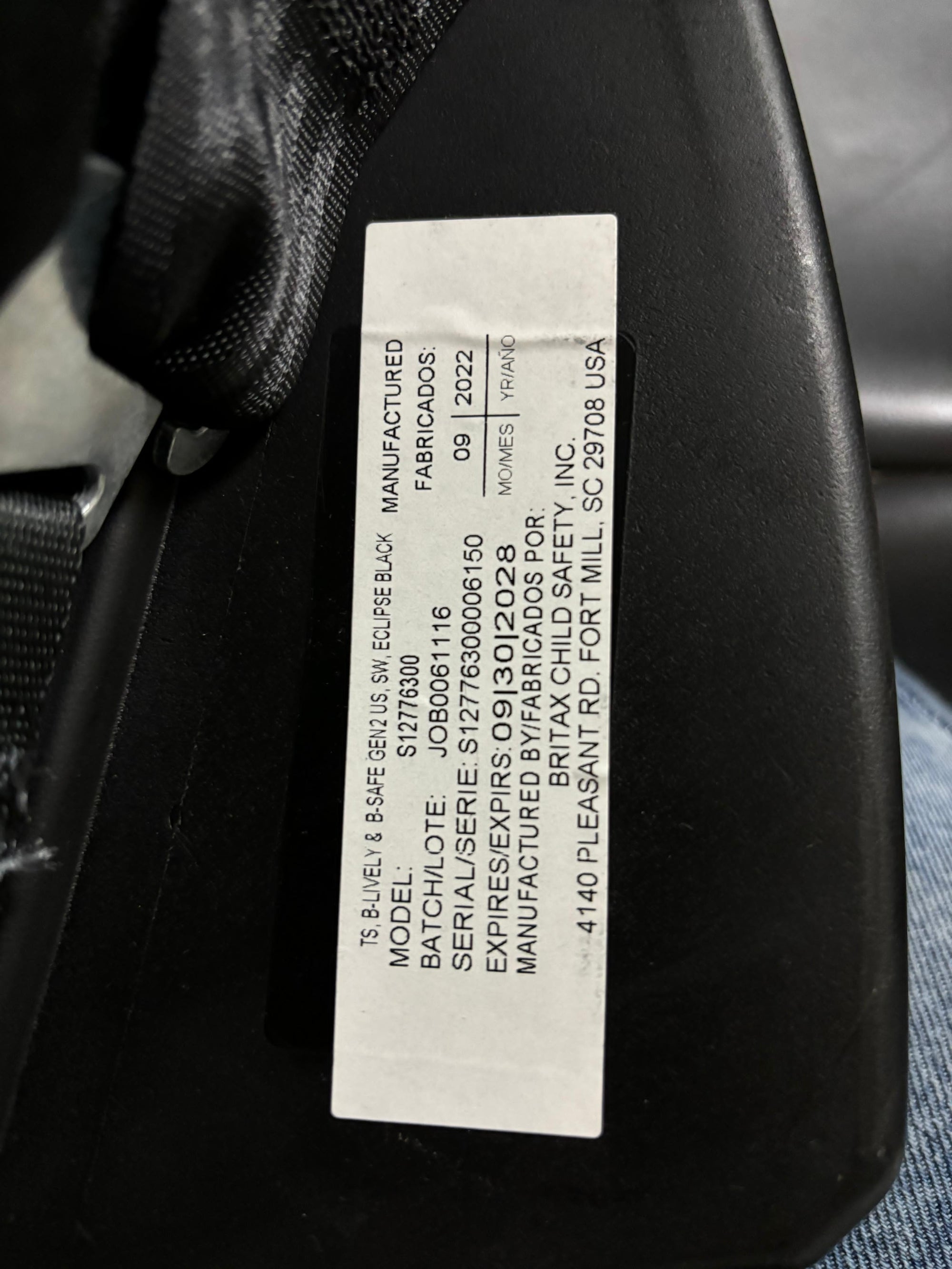 (#PG3875) Coche Travel System. Marca Britax