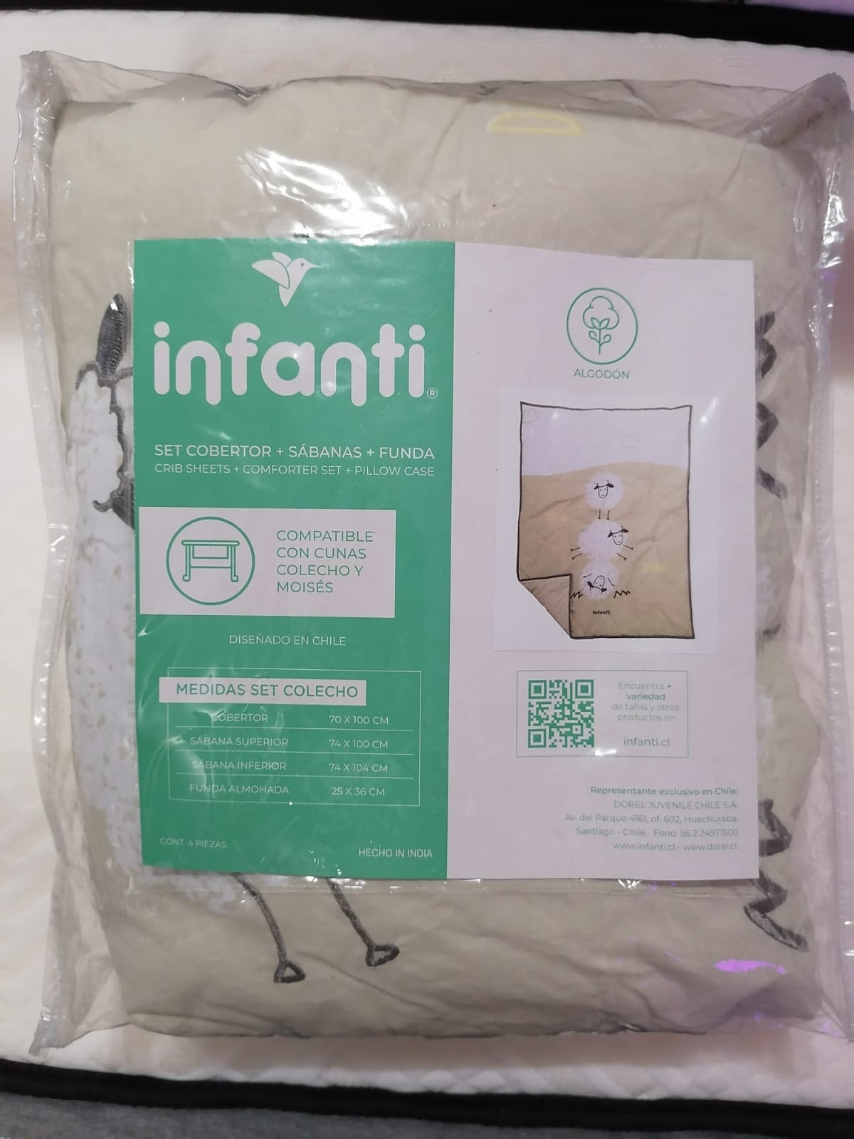 (#PG3898) Cuna Colecho modelo Dream with me. Marca Safety 1st