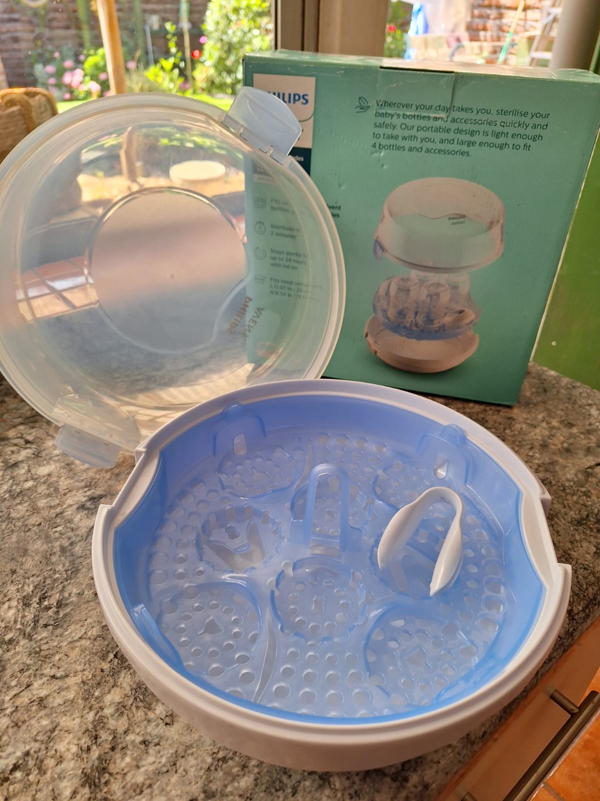 (#PG3903) Esterilizador de mamaderas. Marca Philips Avent