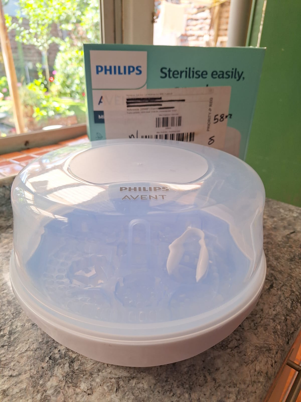 (#PG3903) Esterilizador de mamaderas. Marca Philips Avent