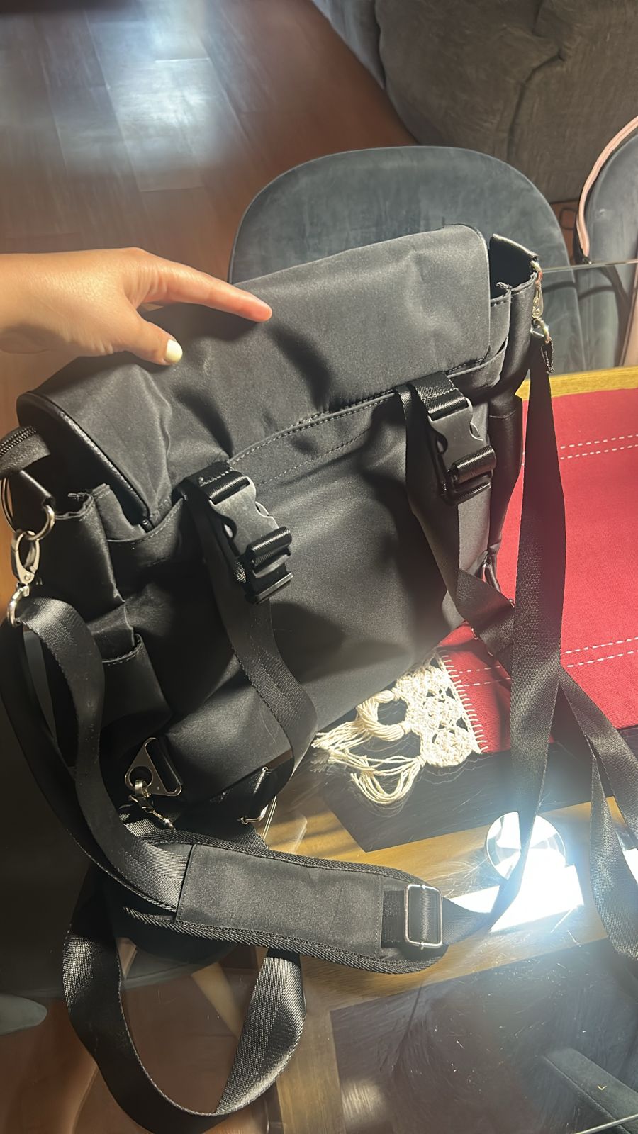 Bolso pañalera, modelo Alessandro. Marca Maxi Cosi (#PG5519)