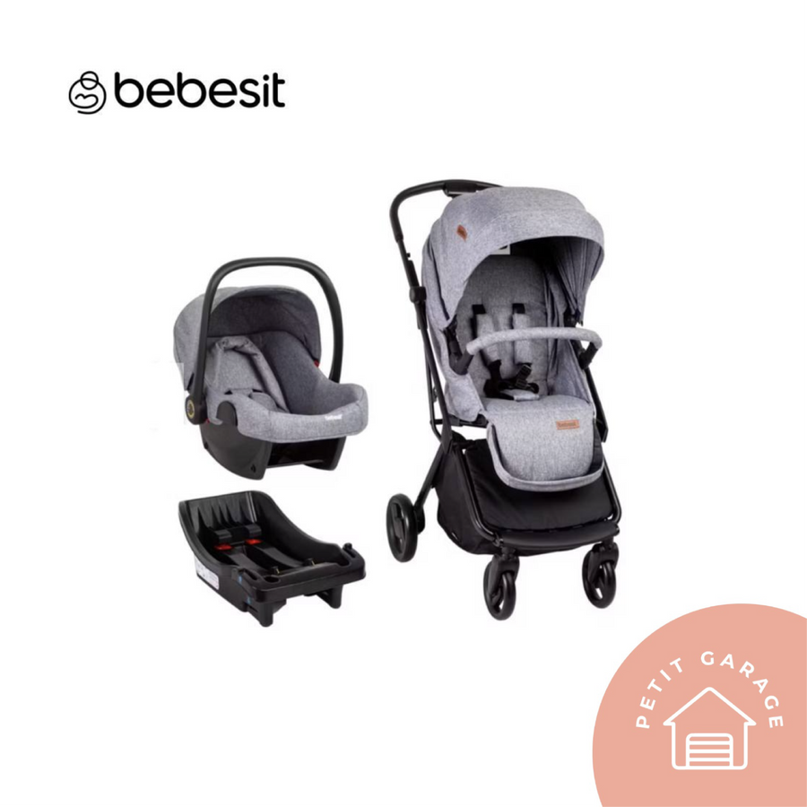 (#PG2905) Silla nido para auto con base. Marca Bebesit