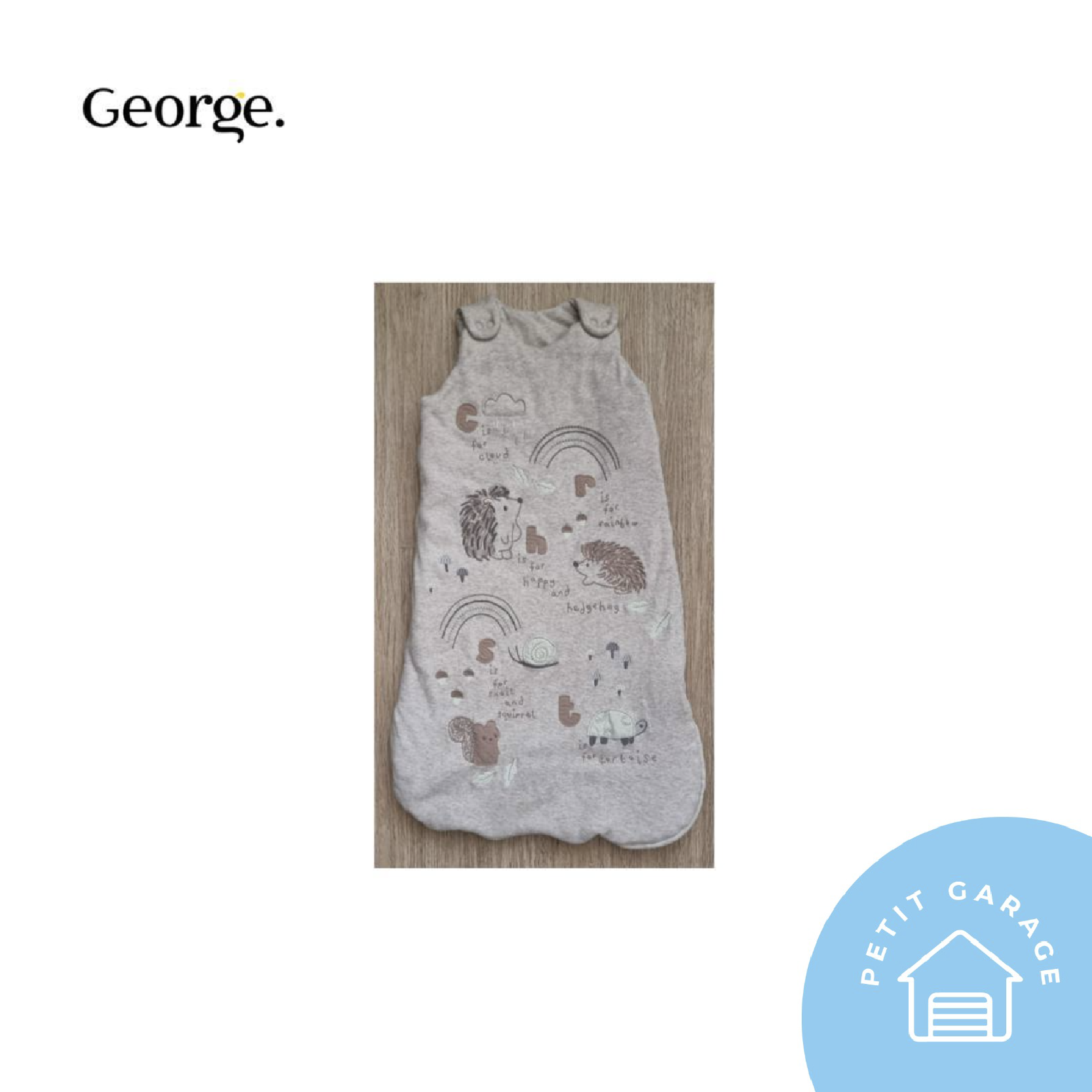 (#PG2725) Saco de dormir tog 2.5, 0-6 meses. Marca George