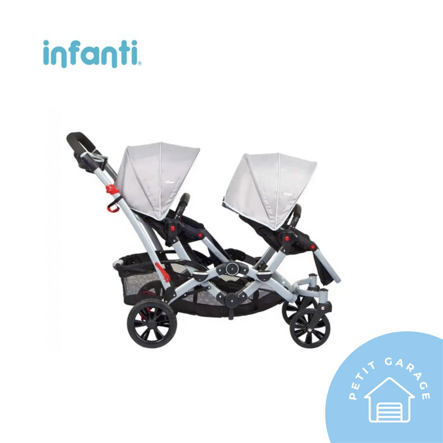 (#PG2923) Coche doble Ride gery. Marca Infanti