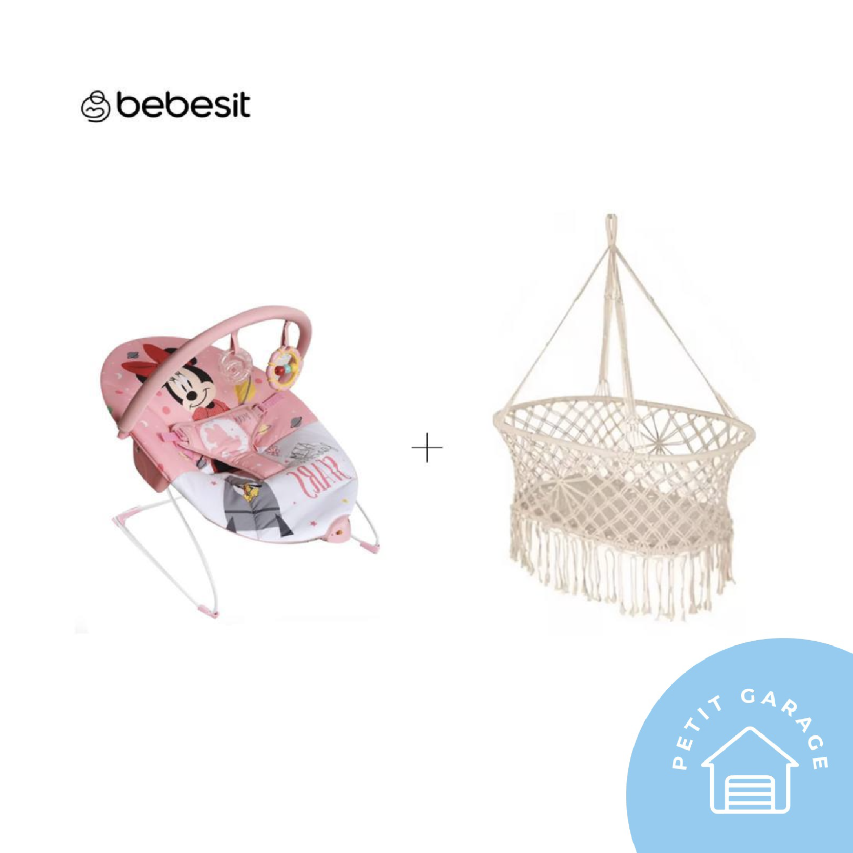 (#PG2739) Silla nido + Hamaca. Marca Bebesit