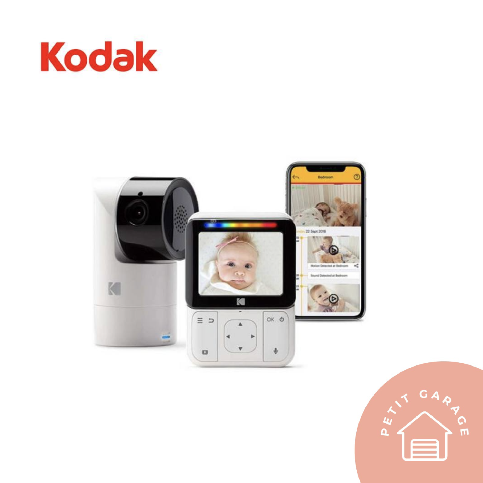 (#PG2788) Baby monitor Cherish C225. Marca Kodak