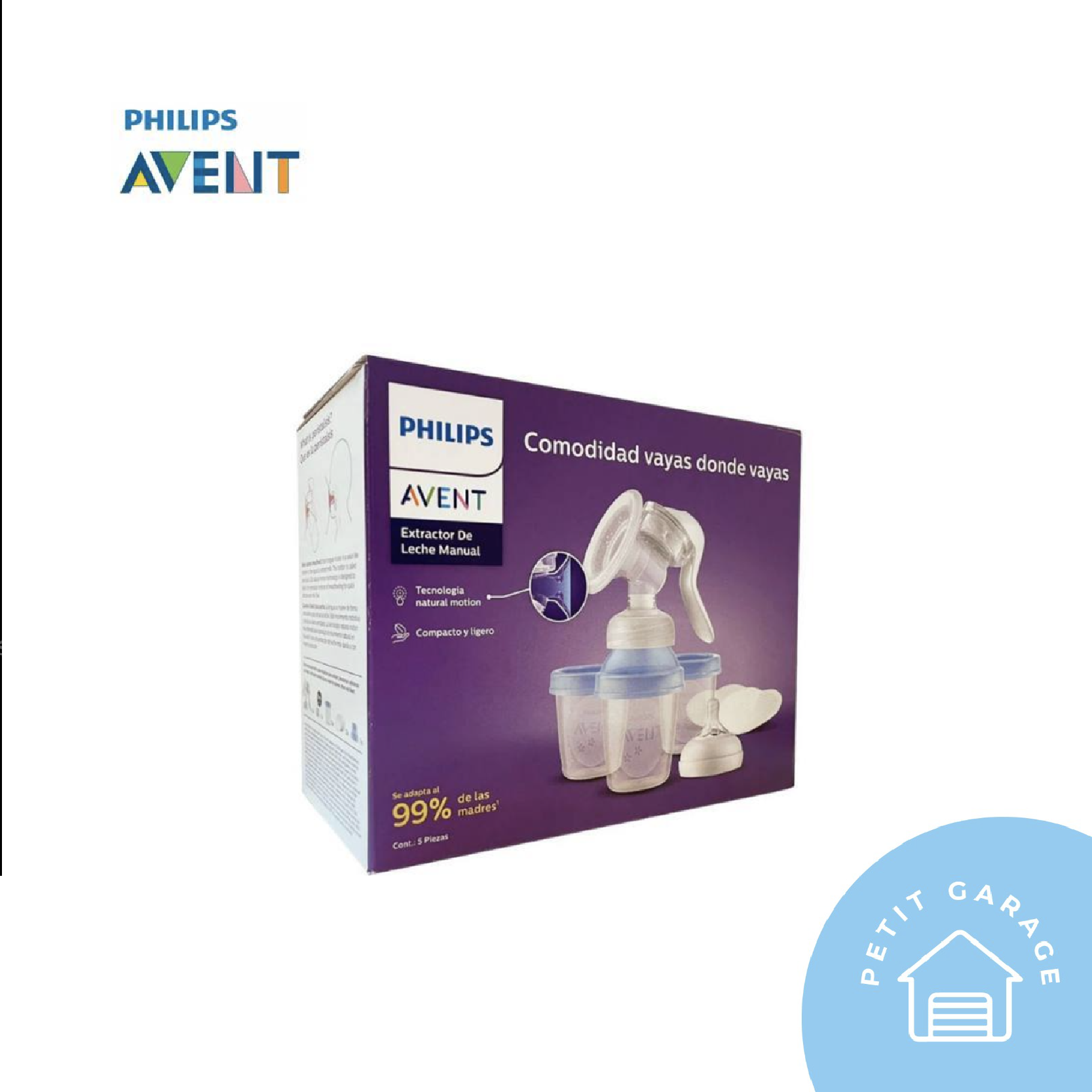 (#PG2794) Extractor de leche manual. Marca Phillips Avent