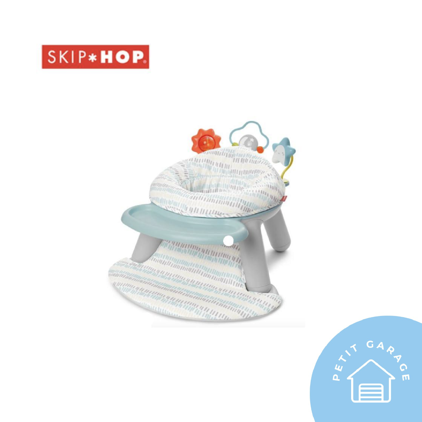 (#PG2803) Centro de actividades Silver Lining. Marca Skip Hop