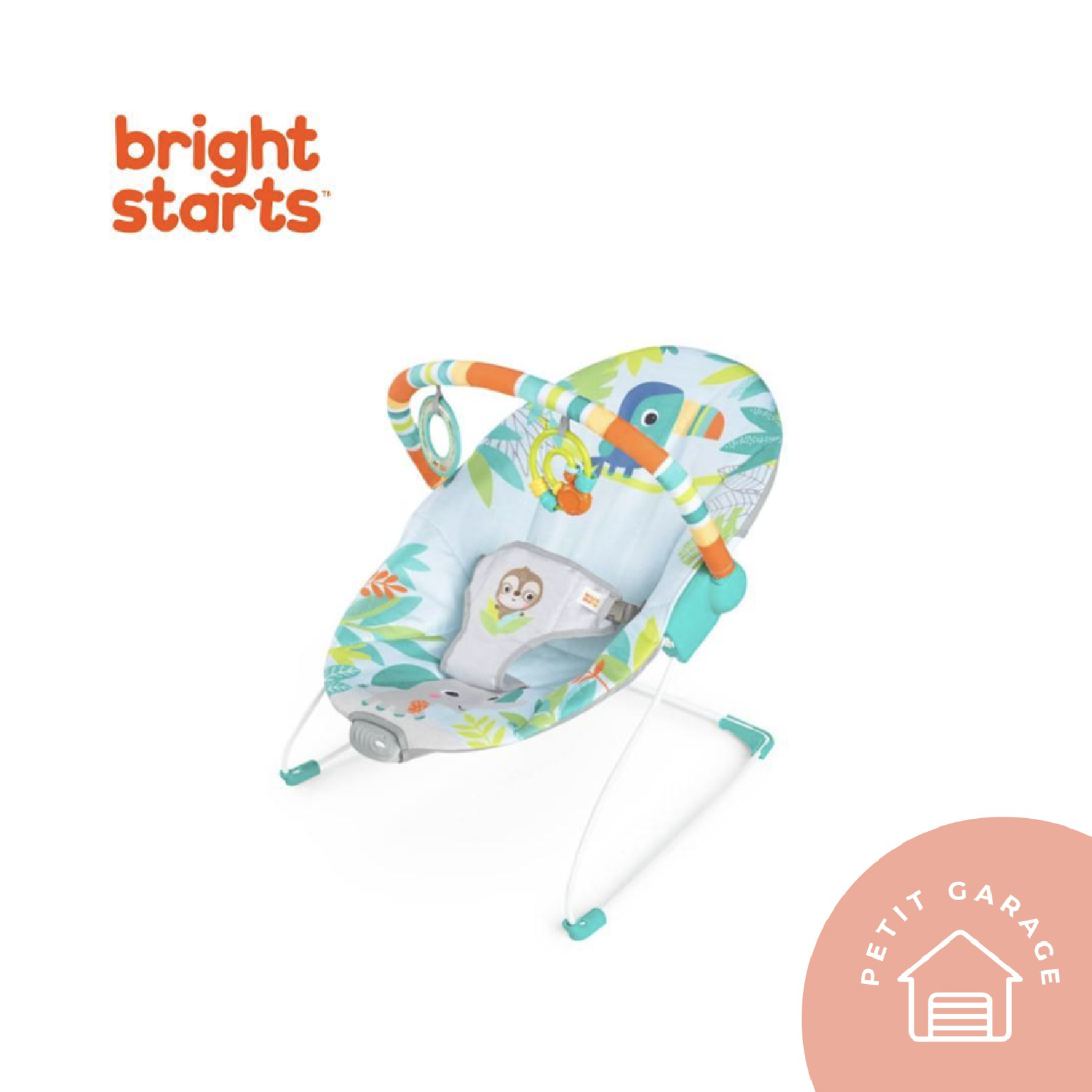 (#PG2873) Silla nido mecedora. Marca Bright Starts
