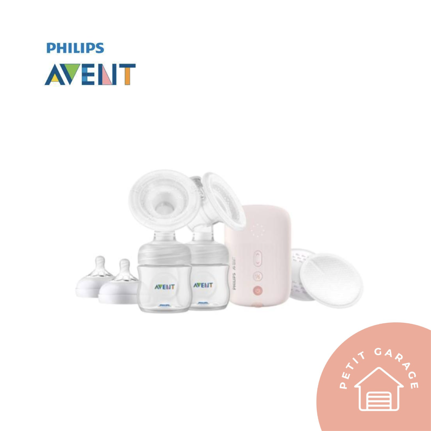 (#PG3032) Extractor eléctrico doble. Marca Avent Philips