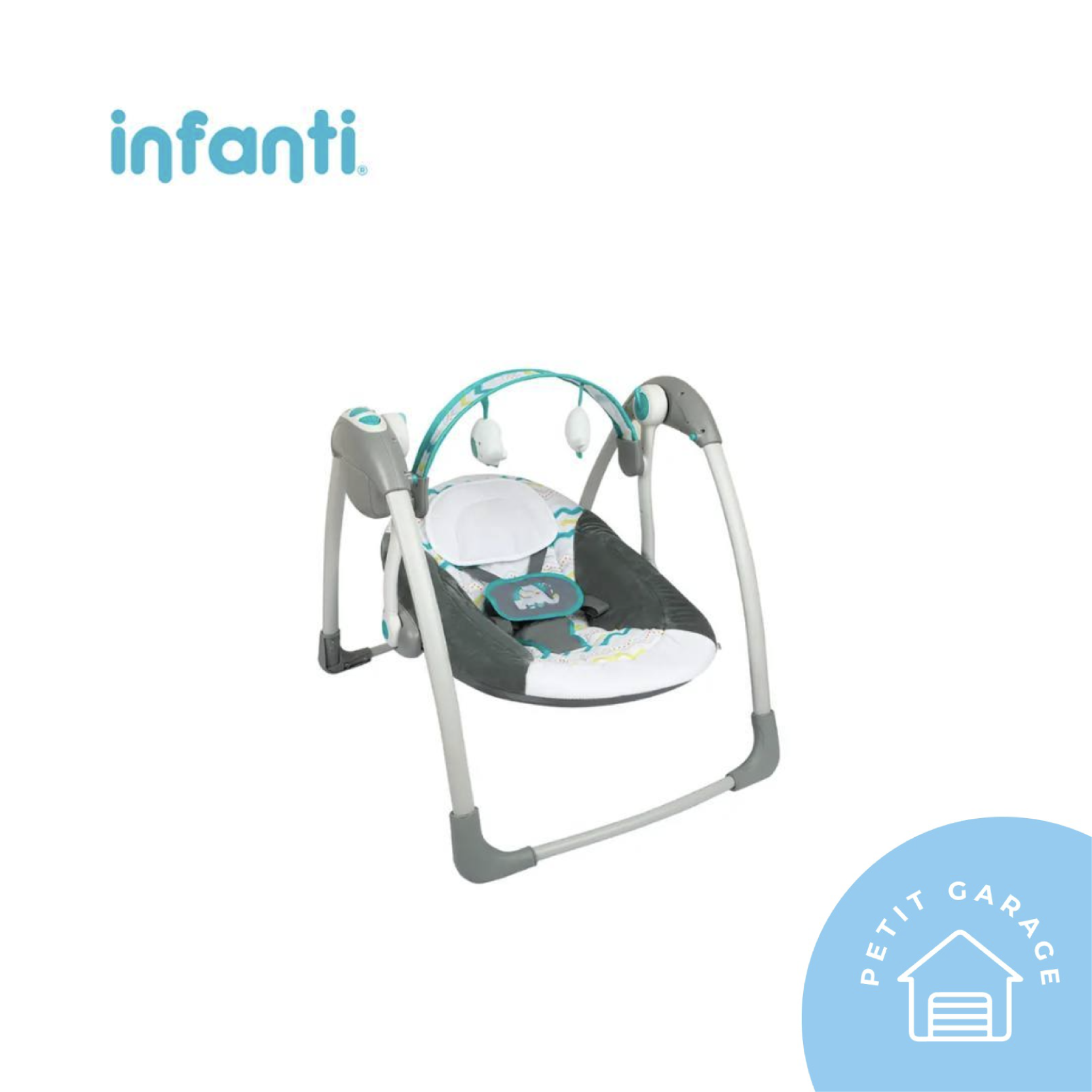 (#PG3098) Mecedora eléctrica. Marca Infanti