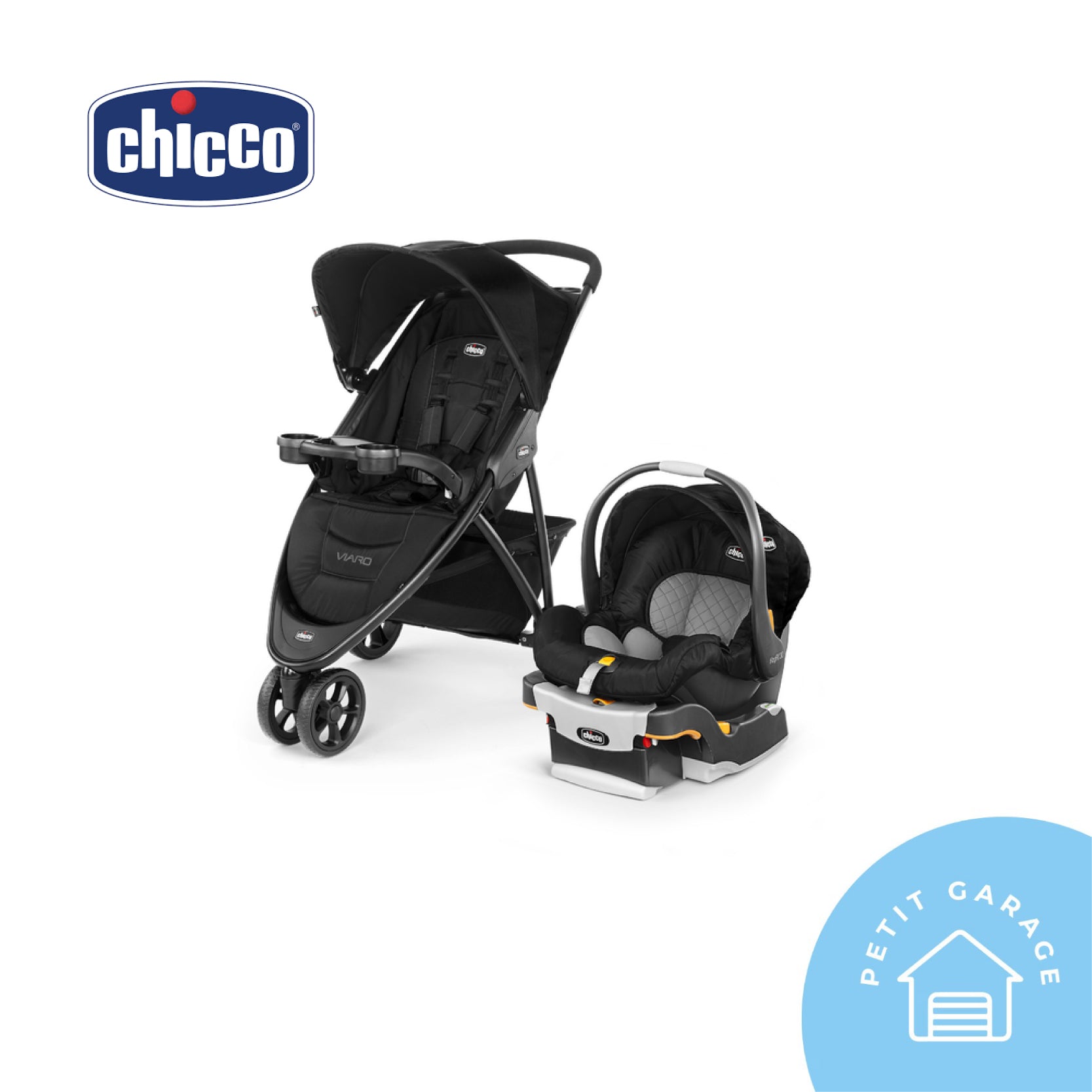 (#PG3457) Coche Travel System. Marca Chicco