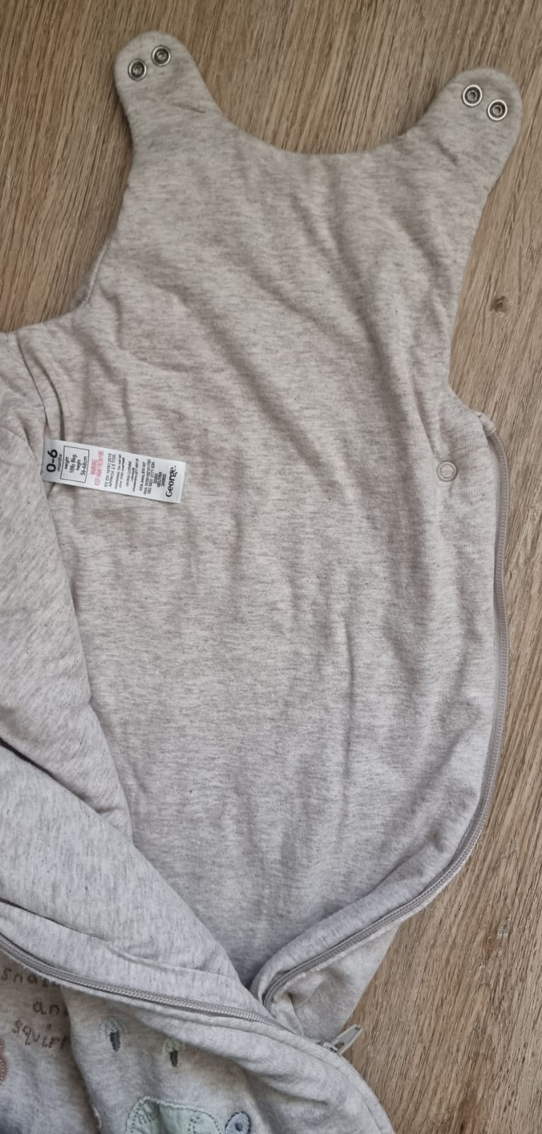 (#PG2725) Saco de dormir tog 2.5, 0-6 meses. Marca George