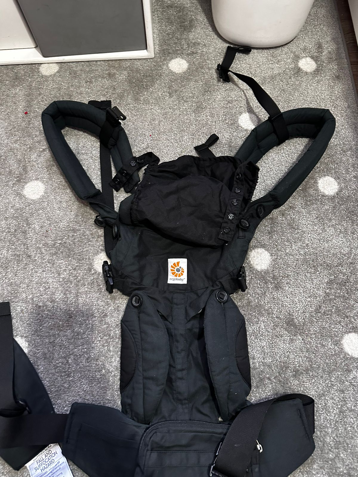 (#PG2730) Mochila de porteo omni 360. Marca Ergobaby