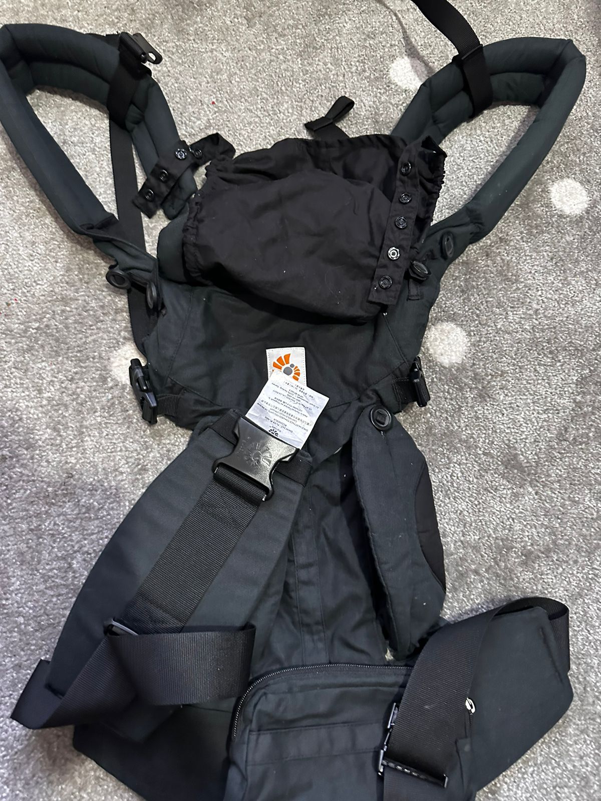 (#PG2730) Mochila de porteo omni 360. Marca Ergobaby