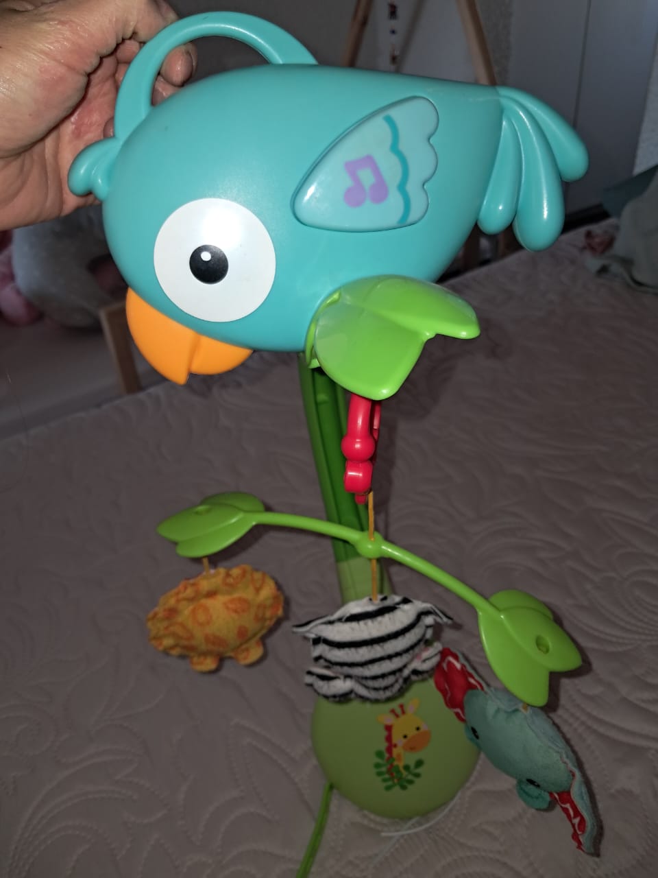 (#PG2741) Móvil + Arco. Marca Fisher Price y Tinylove