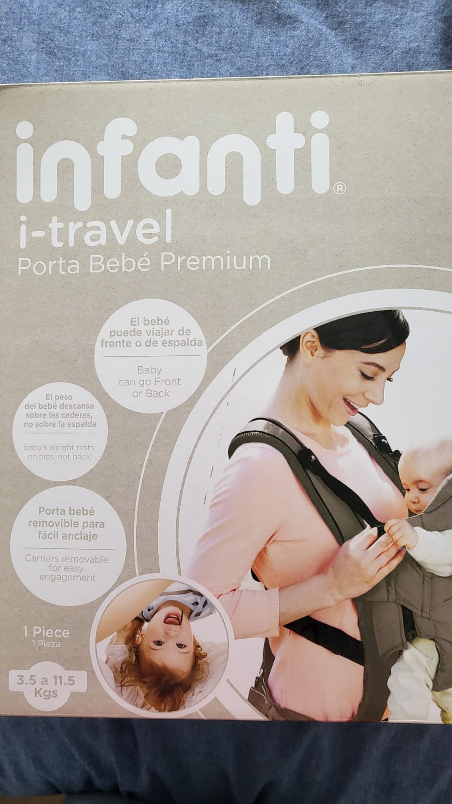 (#PG2776) Porta bebé. Marca Infanti