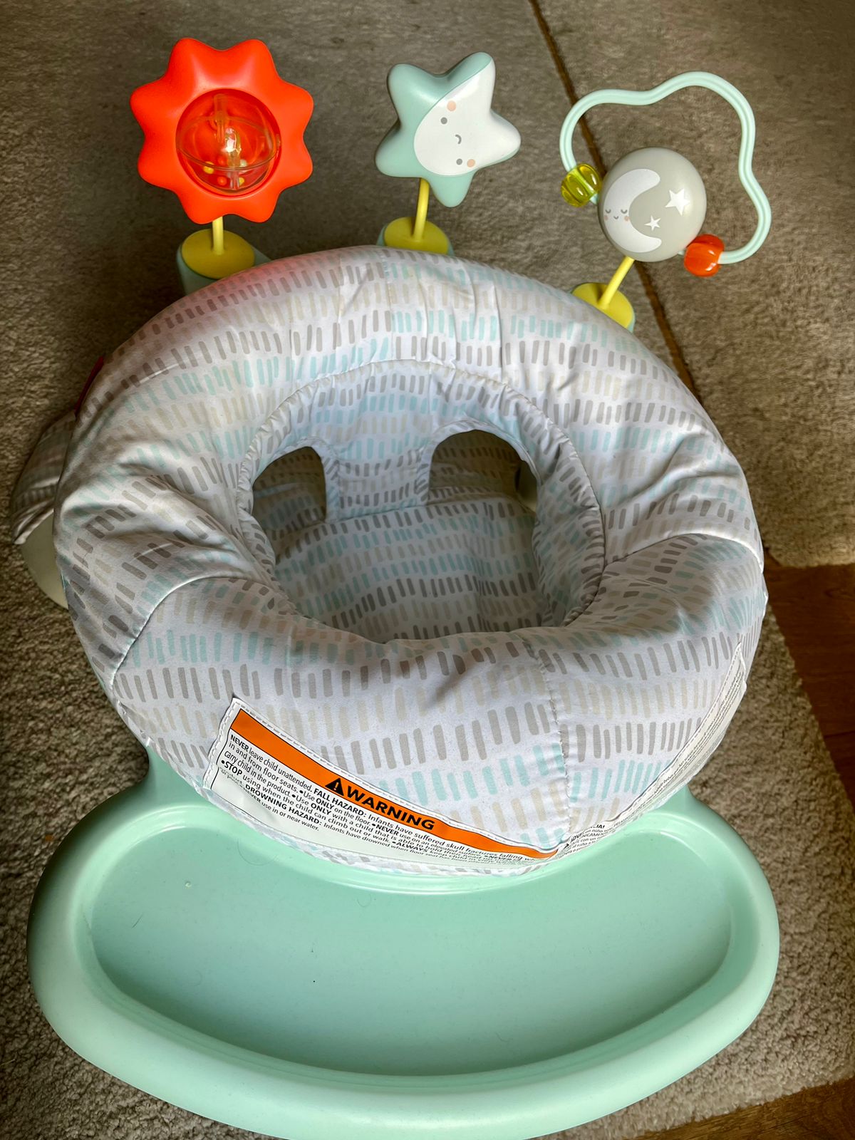 (#PG2803) Centro de actividades Silver Lining. Marca Skip Hop