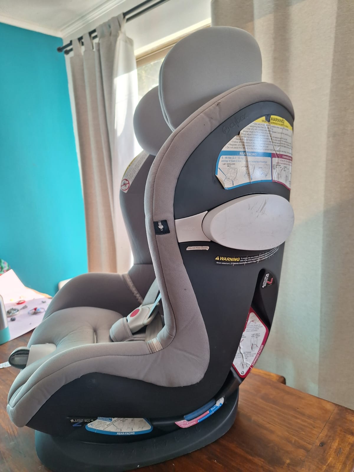 (#PG2809) Silla convertible Sirona M Americana. Marca Cybex