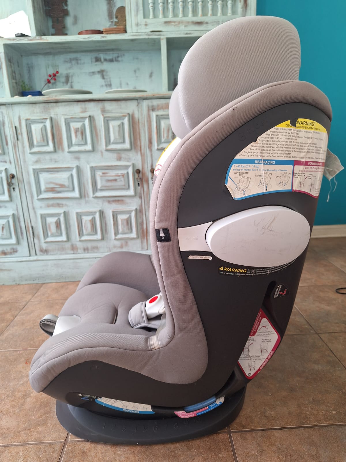 (#PG2809) Silla convertible Sirona M Americana. Marca Cybex