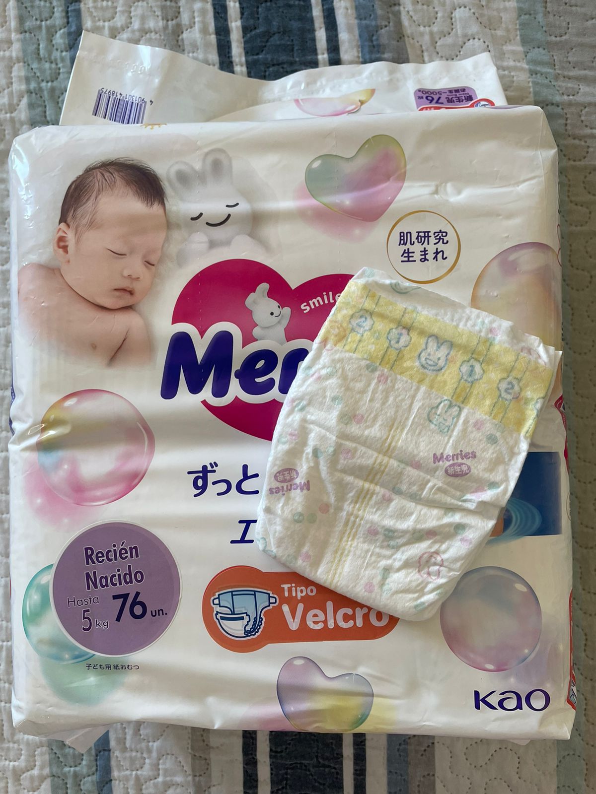 (#PG2814) Pañales RN a 5 KG. Marca Merries