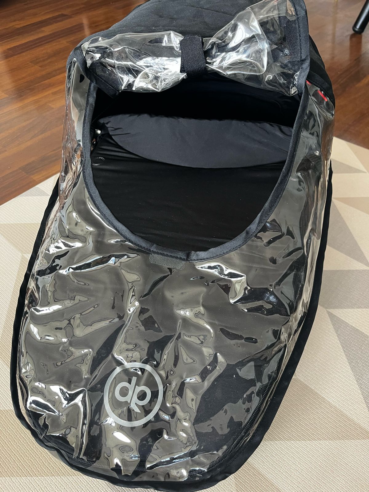 (#PG2820) Protector de lluvia para Moisés Cot yo Go. Marca GB