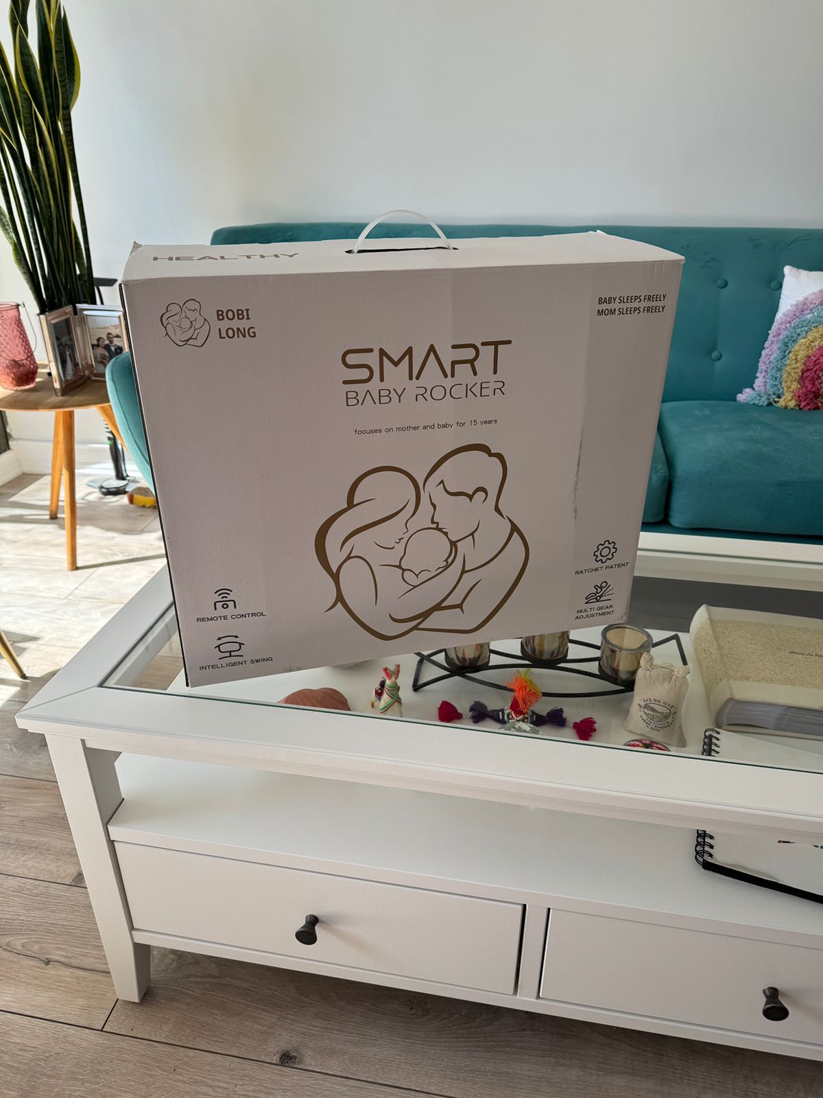 (#PG2834) Mecedora Bluetooth. Marca Lubabycas