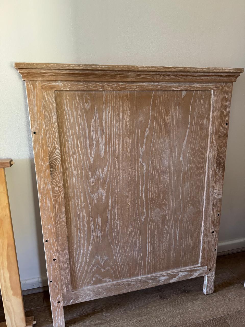 (#PG2842) Cuna y cama de transición madera + colchón Drimkip. Marca Mica Kids y Drimkip