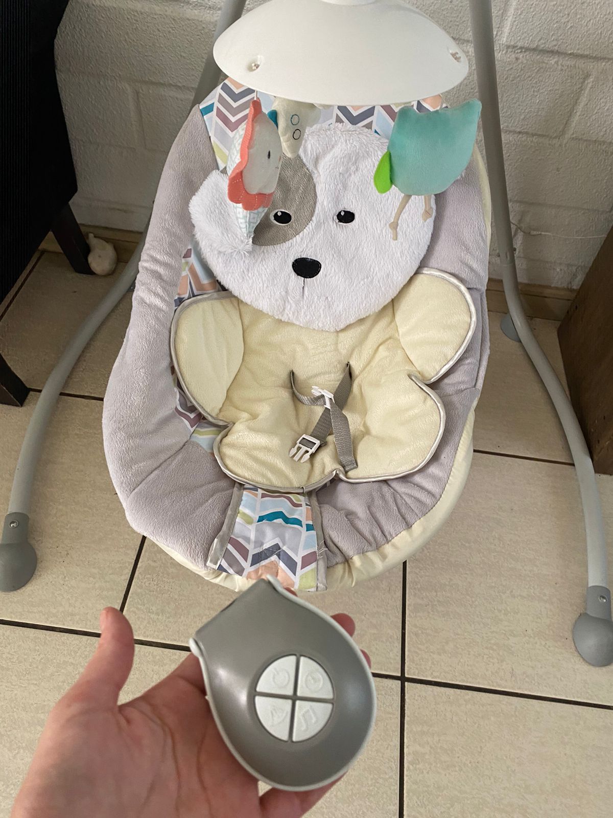 (#PG2848) Mecedora y columpio. Marca Bebeglo